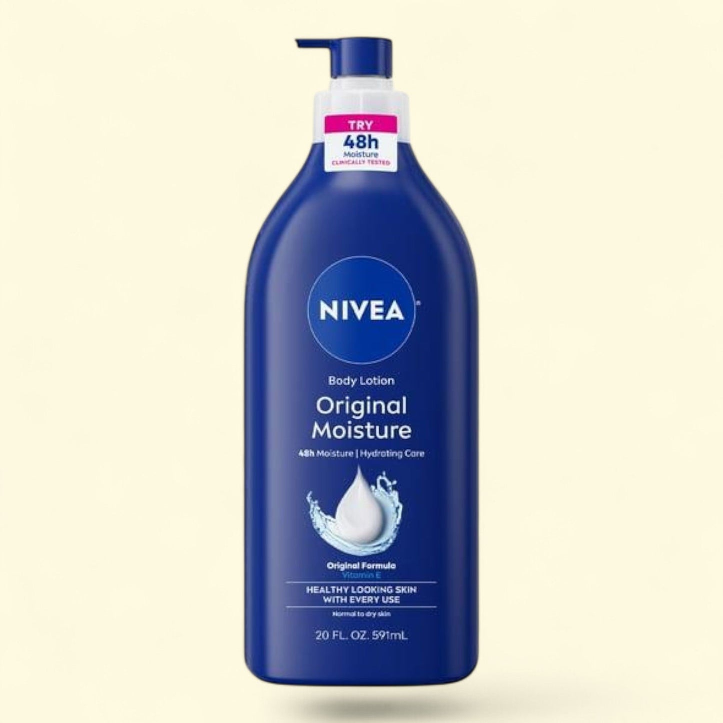NIVEA Original Moisture Body Lotion, 20 fl oz