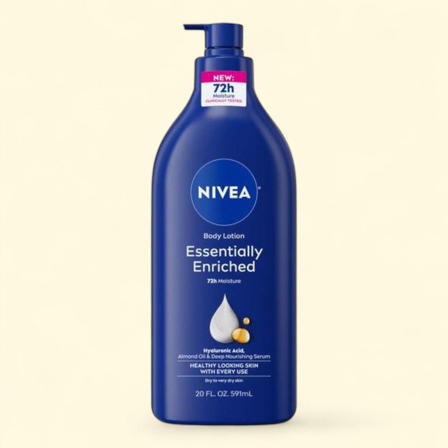 NIVEA Body Lotion, Essentially Enriched, 20 fl oz