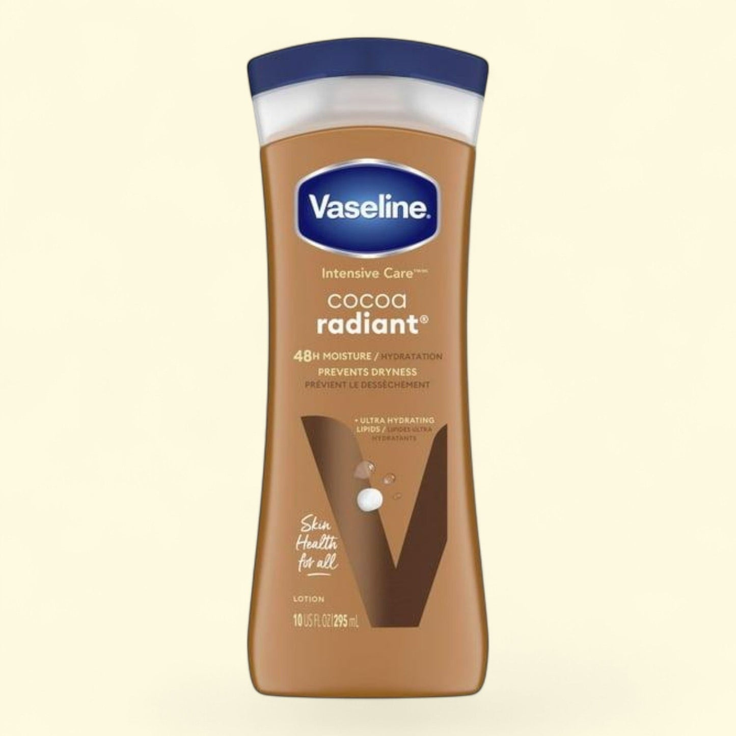 Vaseline Intensive Care Body Lotion, Cocoa, 10 fl oz