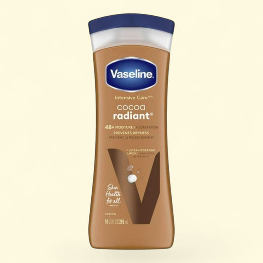 Vaseline Intensive Care Body Lotion, Cocoa, 10 fl oz