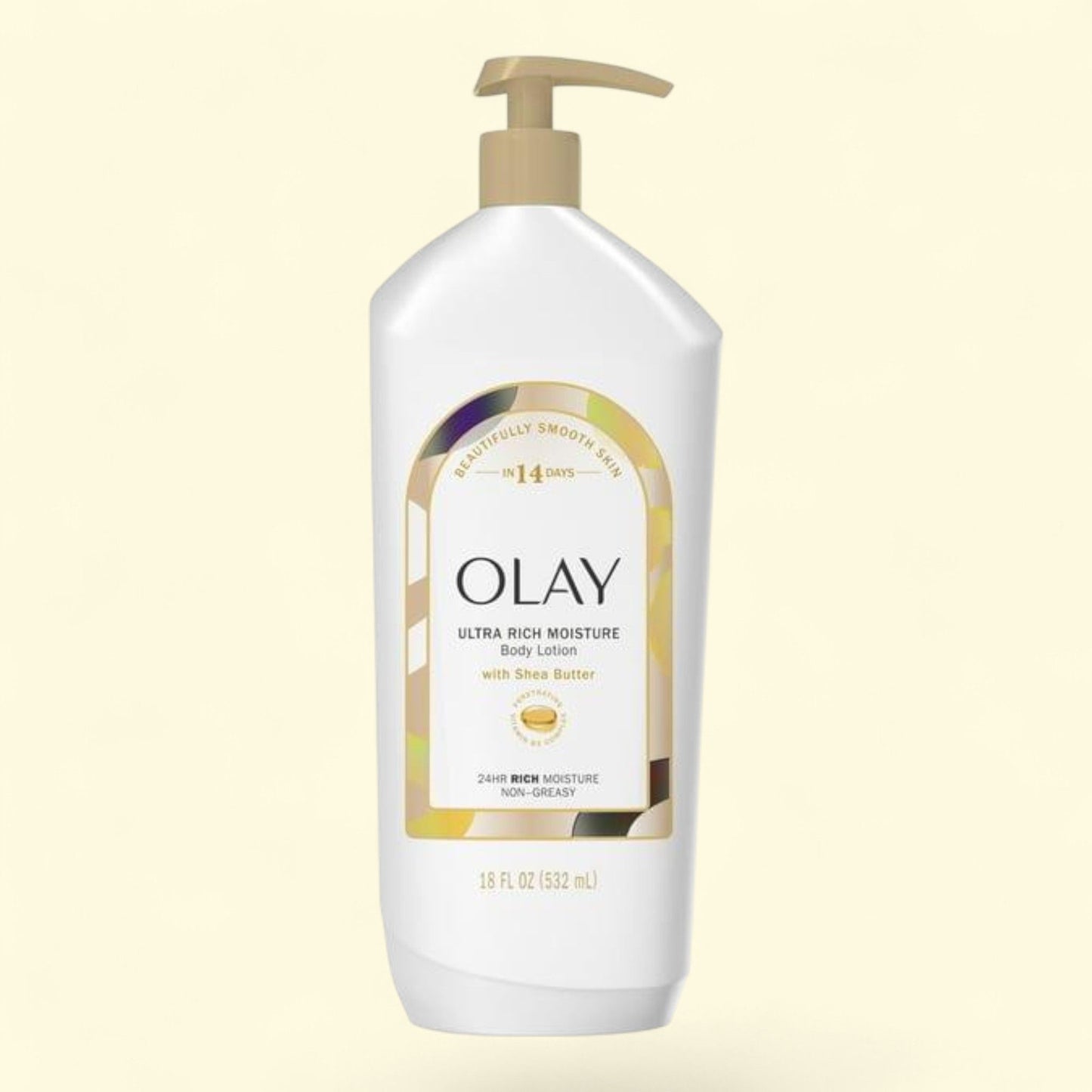 Olay Body Lotion, Ultra Rich Moisture with Shea Butter, 18 fl oz