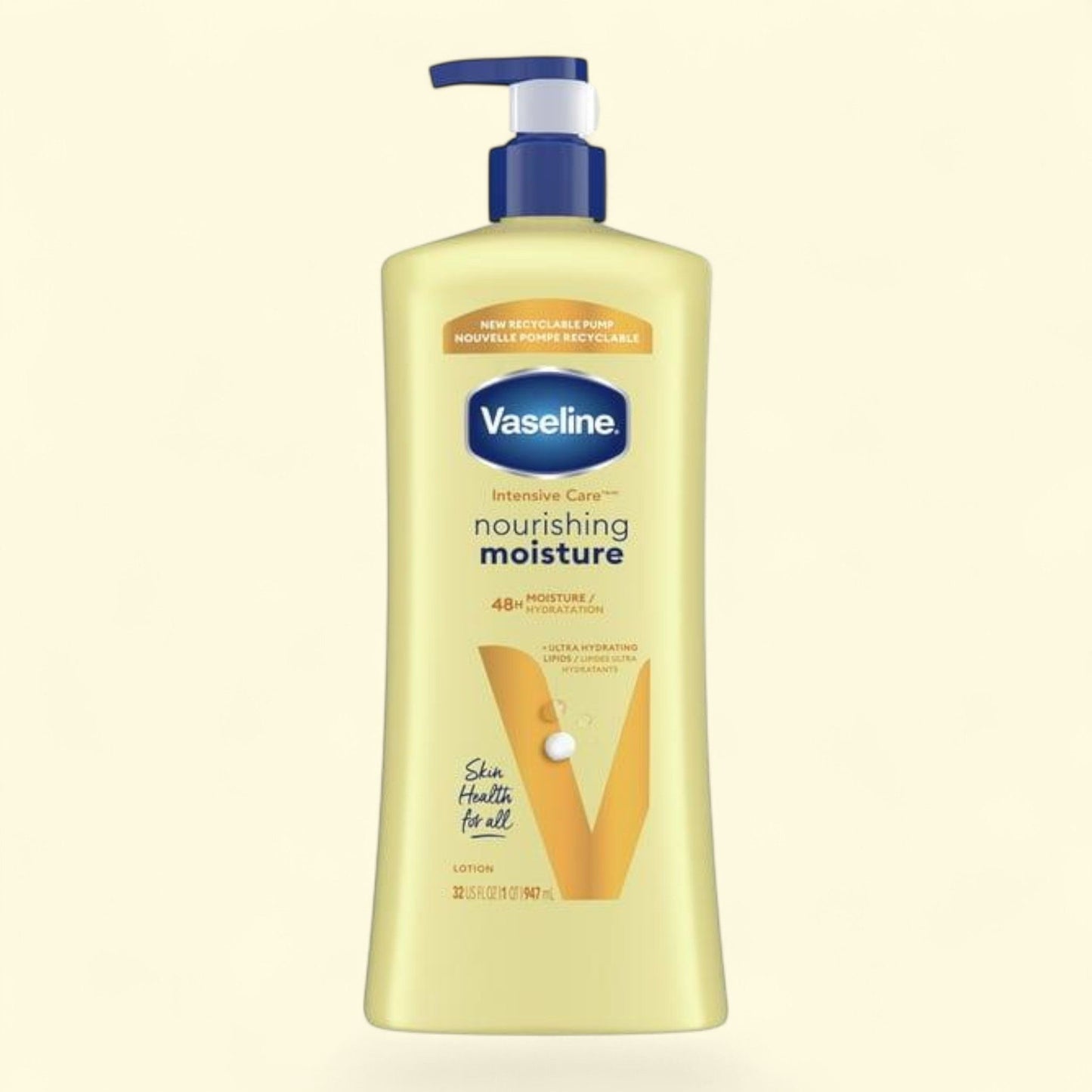 Vaseline Intensive Care Nourishing Moisture Lotion, 32 oz
