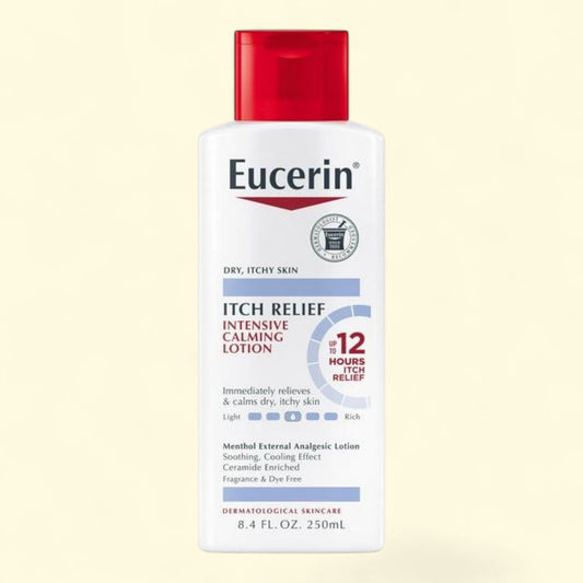 Eucerin Itch Relief Intensive Calming Body Lotion, 8.4 fl oz