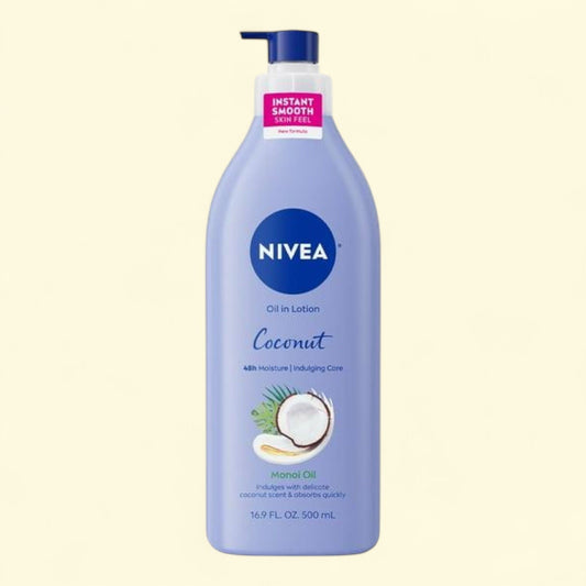 NIVEA Body Lotion, Coconut and Monoi Oil, 16.9 fl oz