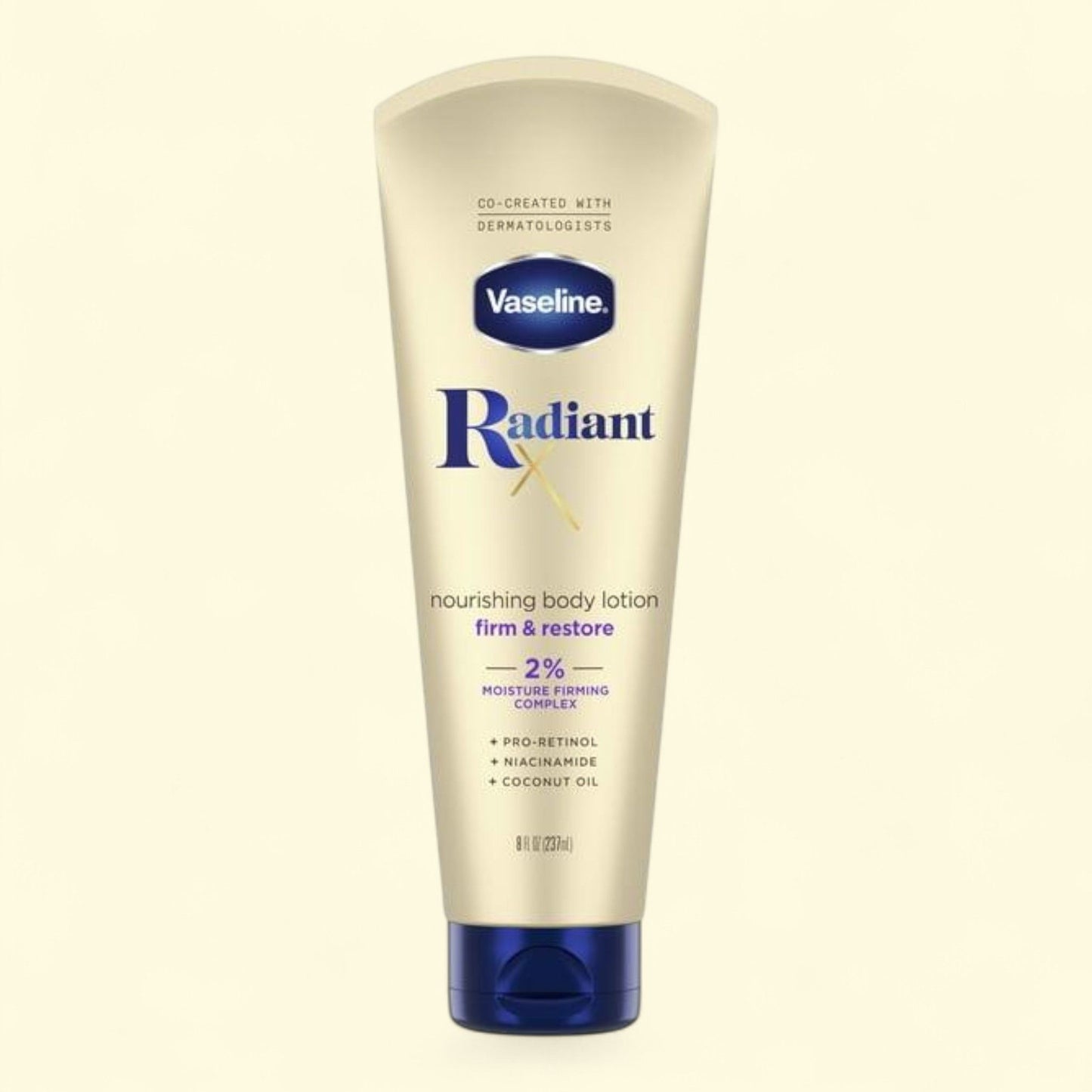 Vaseline Radiant Firm & Restore Body Lotion, 8 oz