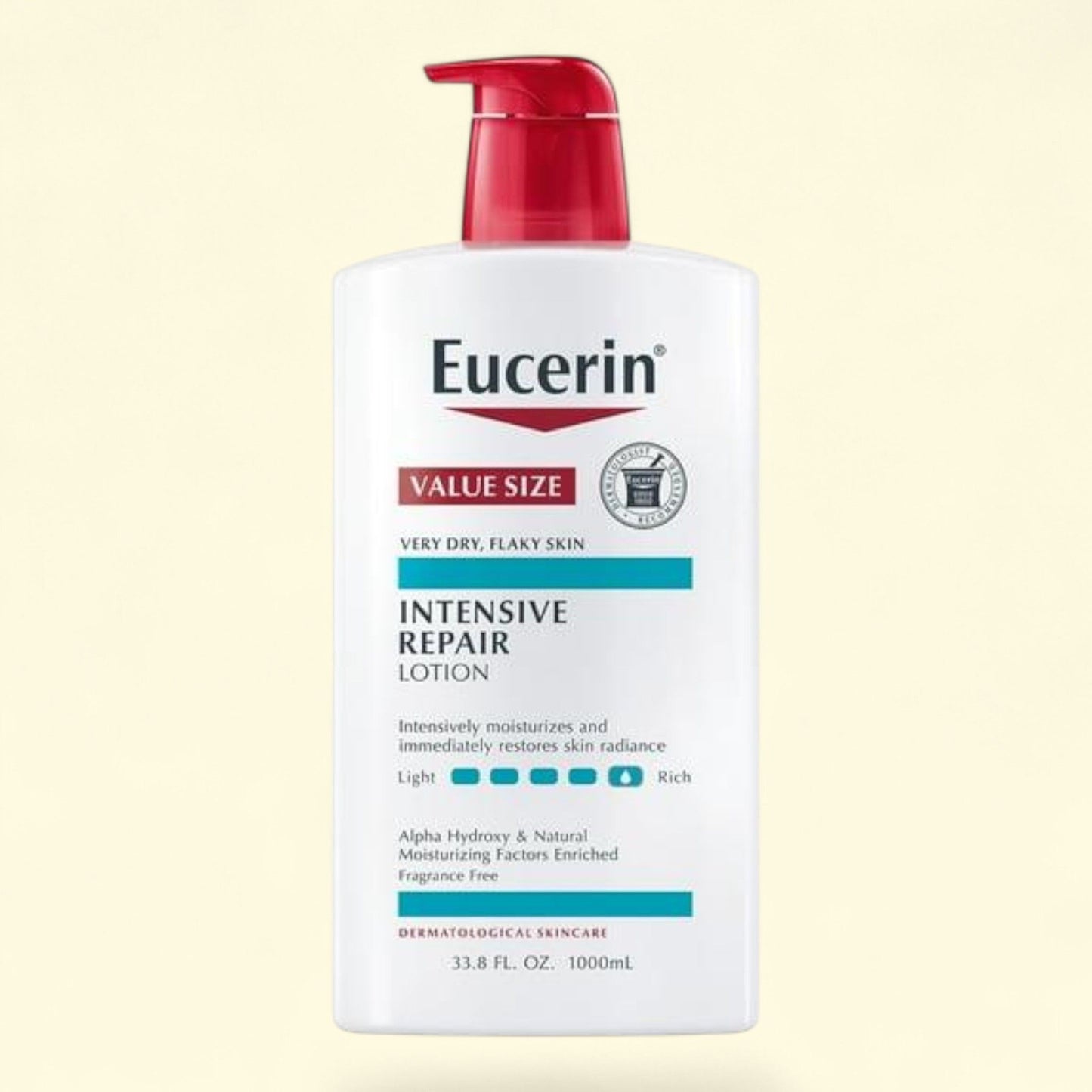 Eucerin Intensive Repair Body Lotion, 33.8 fl oz