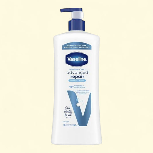 Vaseline Intensive Care Body Lotion Advanced Repair, 32 oz