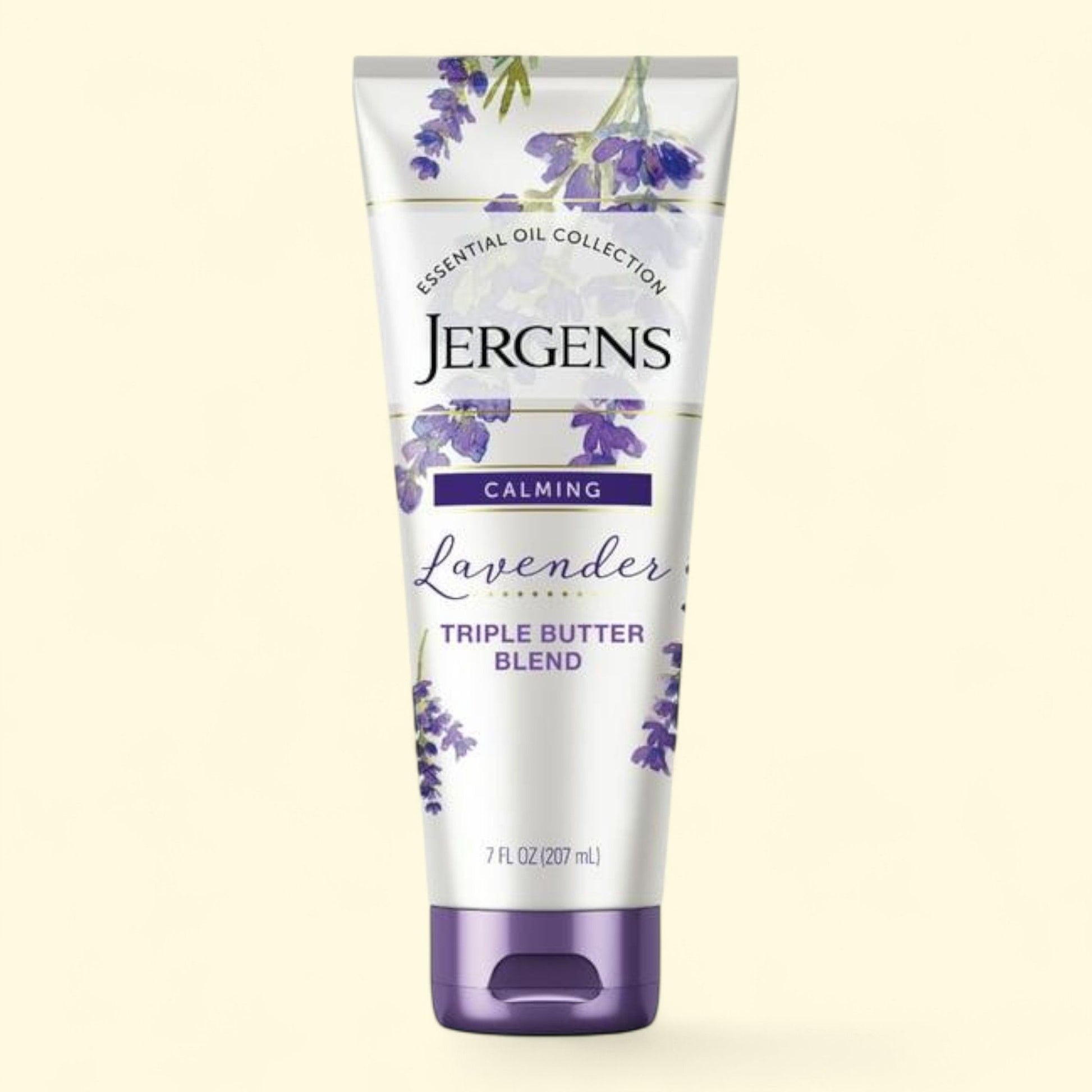 Jergens Hand and Body Lotion, Lavender Body Butter Moisturizer, 7 oz — authentic US product shipped worldwide by Treatspree