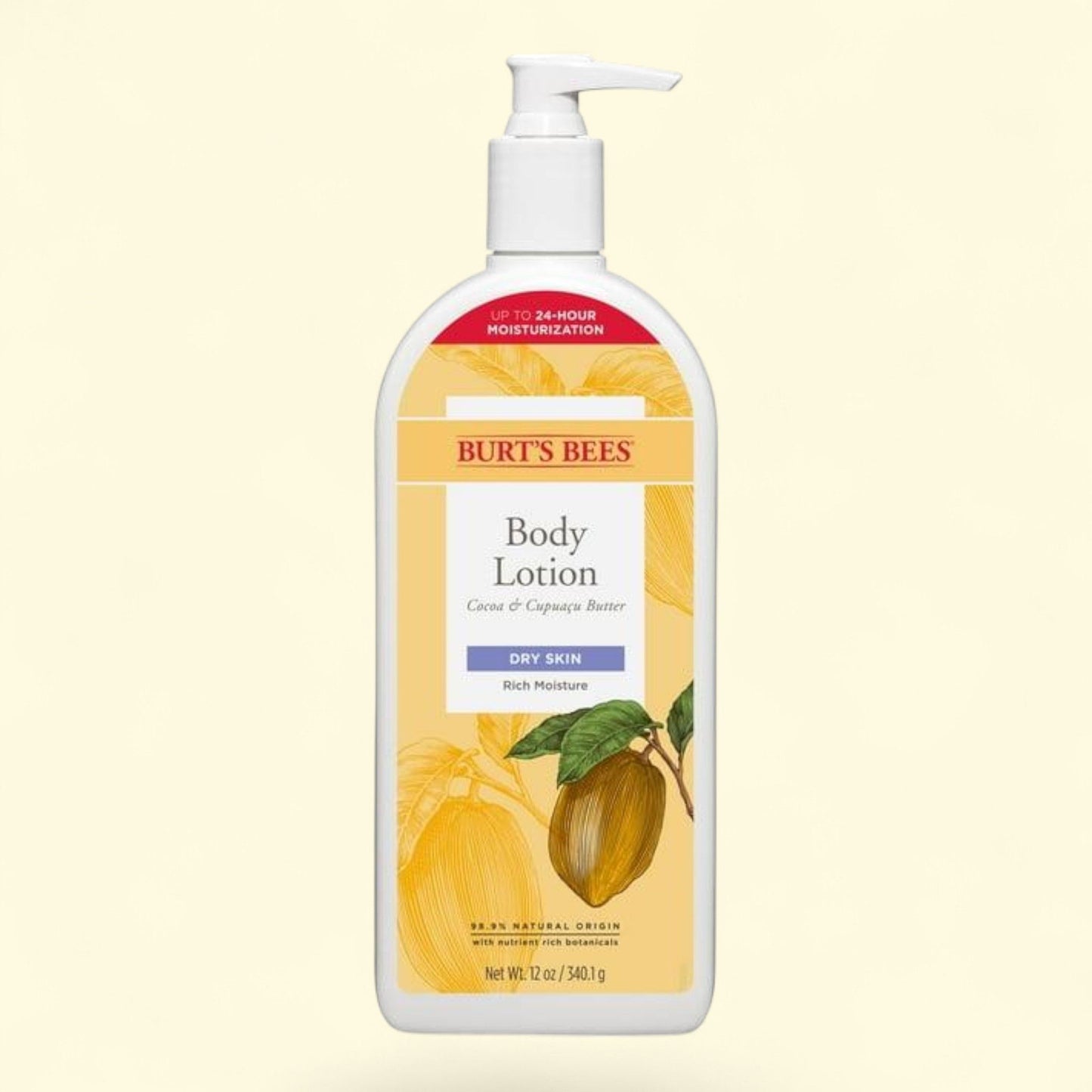 Burt's Bees Body Lotion, 12 oz