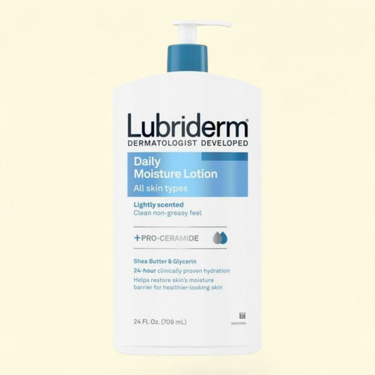 Lubriderm Daily Moisture Body Lotion + Pro-Ceramide, 24 fl oz