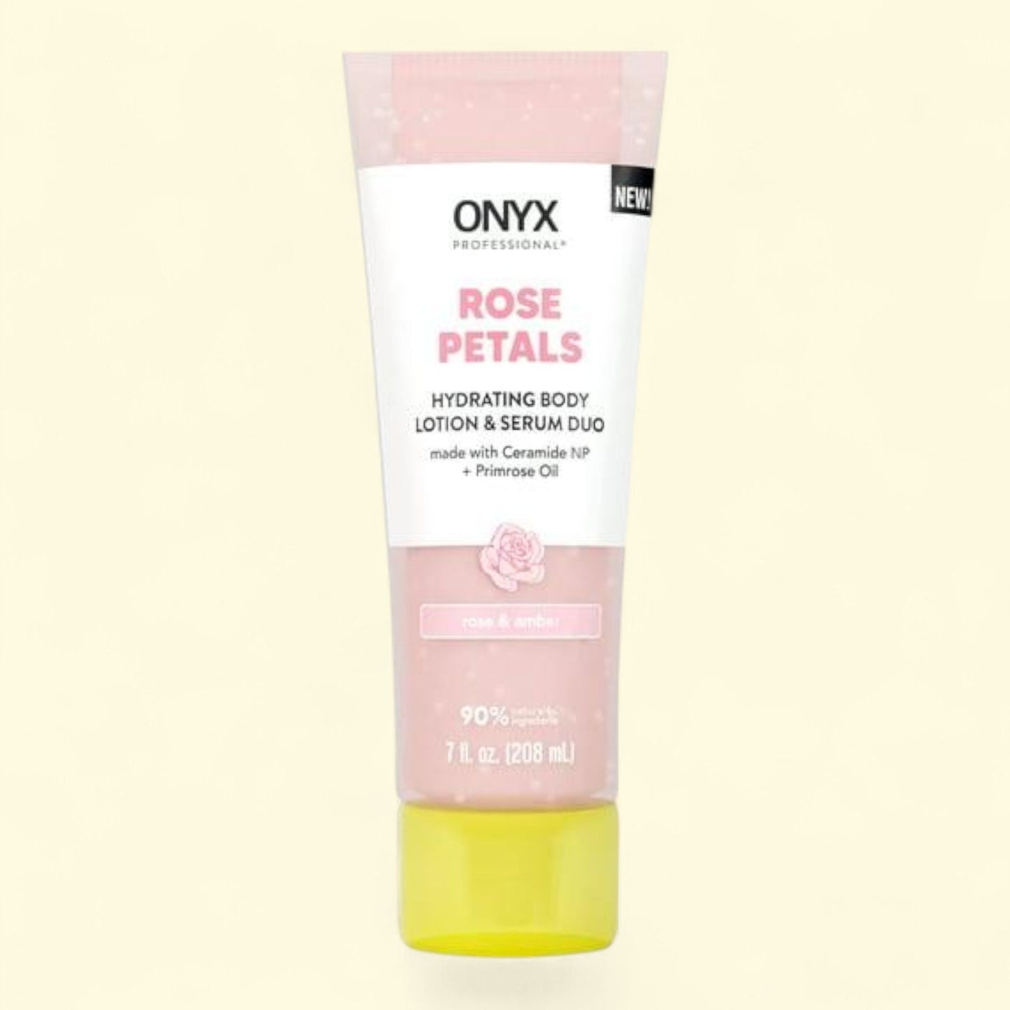 ONYX Professional Body Lotion & Serum Duo, Rose Petals, 7 fl oz.