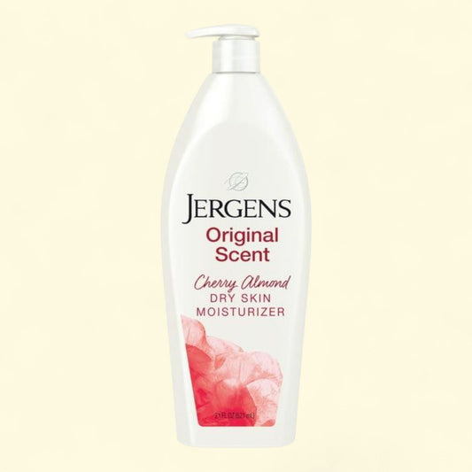 Jergens Body Lotion, Original Scent with Cherry Almond, 21 oz