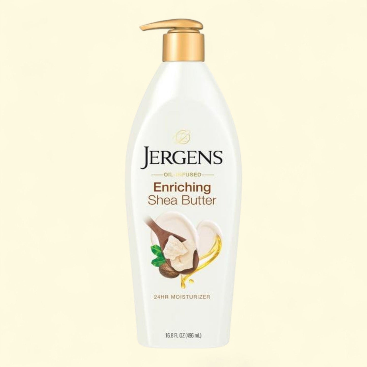 Jergens Shea Butter Hand and Body Lotion, 16.8 oz