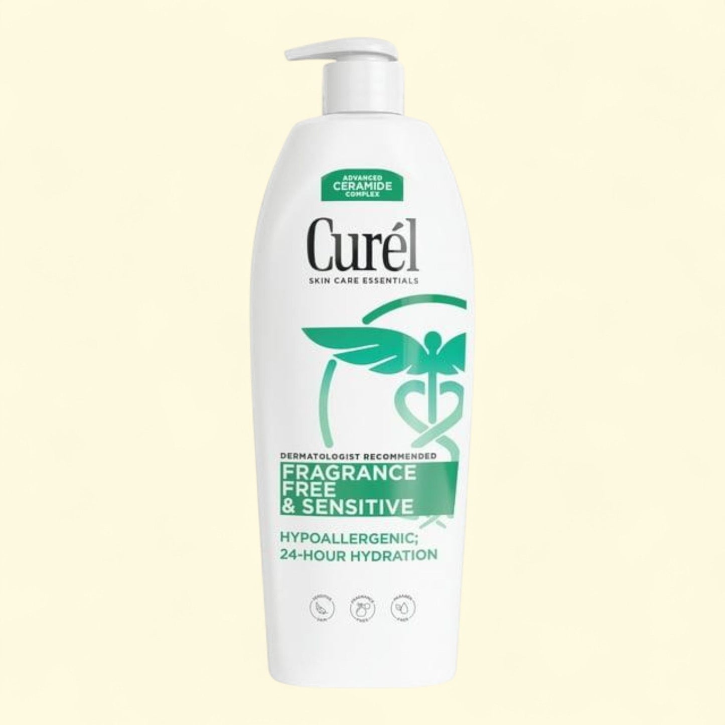 Curél Moisturizer, Sensitive Skin Body Lotion, 20 oz