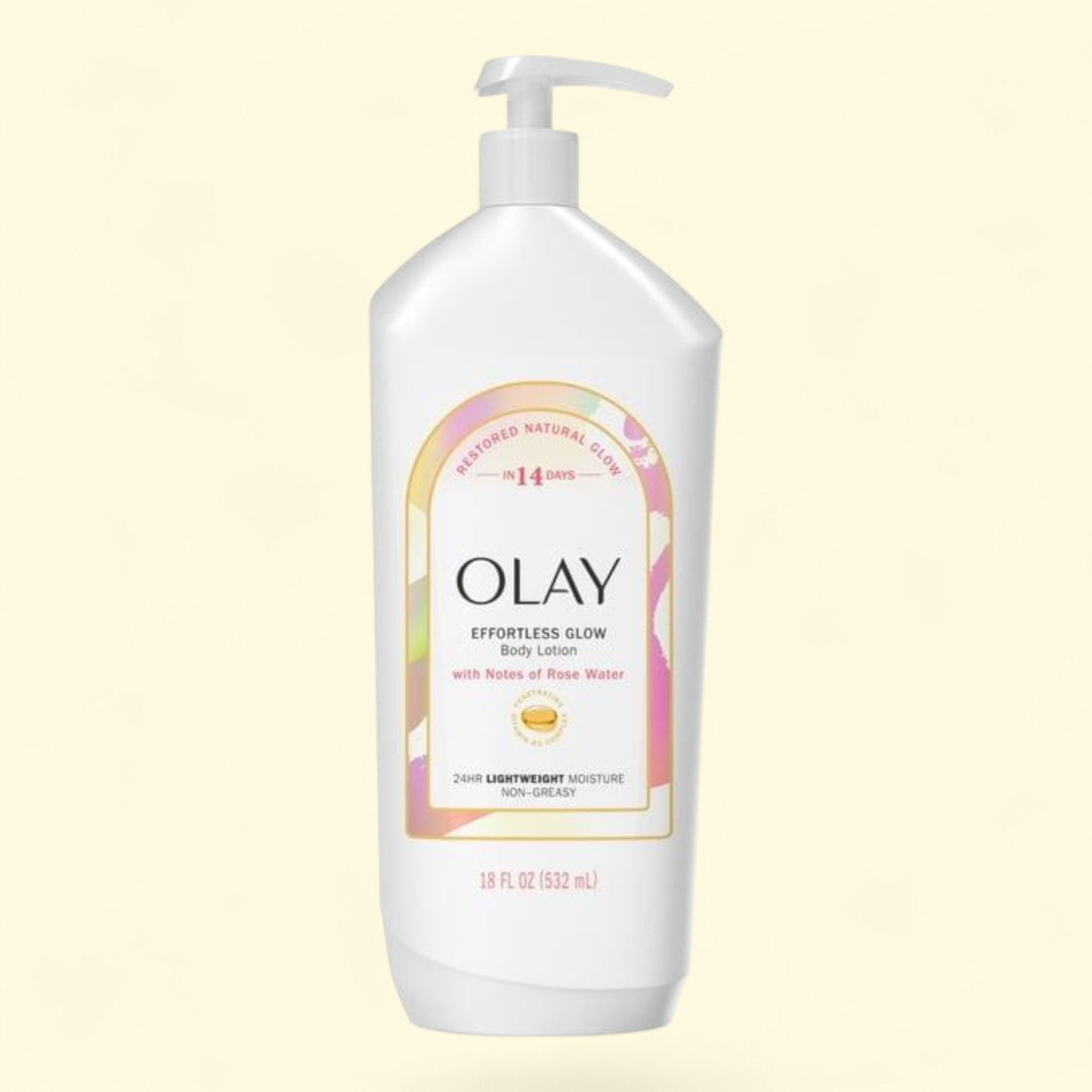 Olay Effortless Glow Hydrating Body Lotion, 18 fl oz