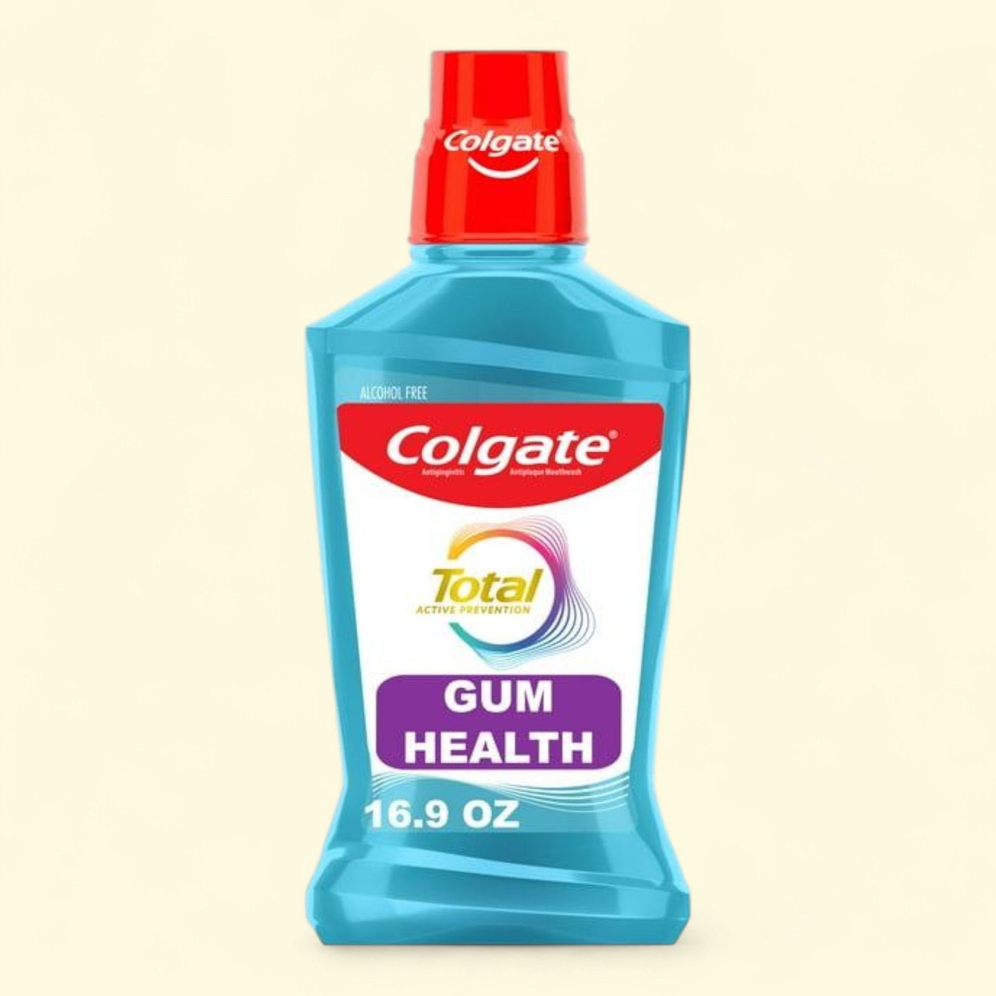 Colgate Total Gum Health Mouthwash, Clean Mint, 500 mL