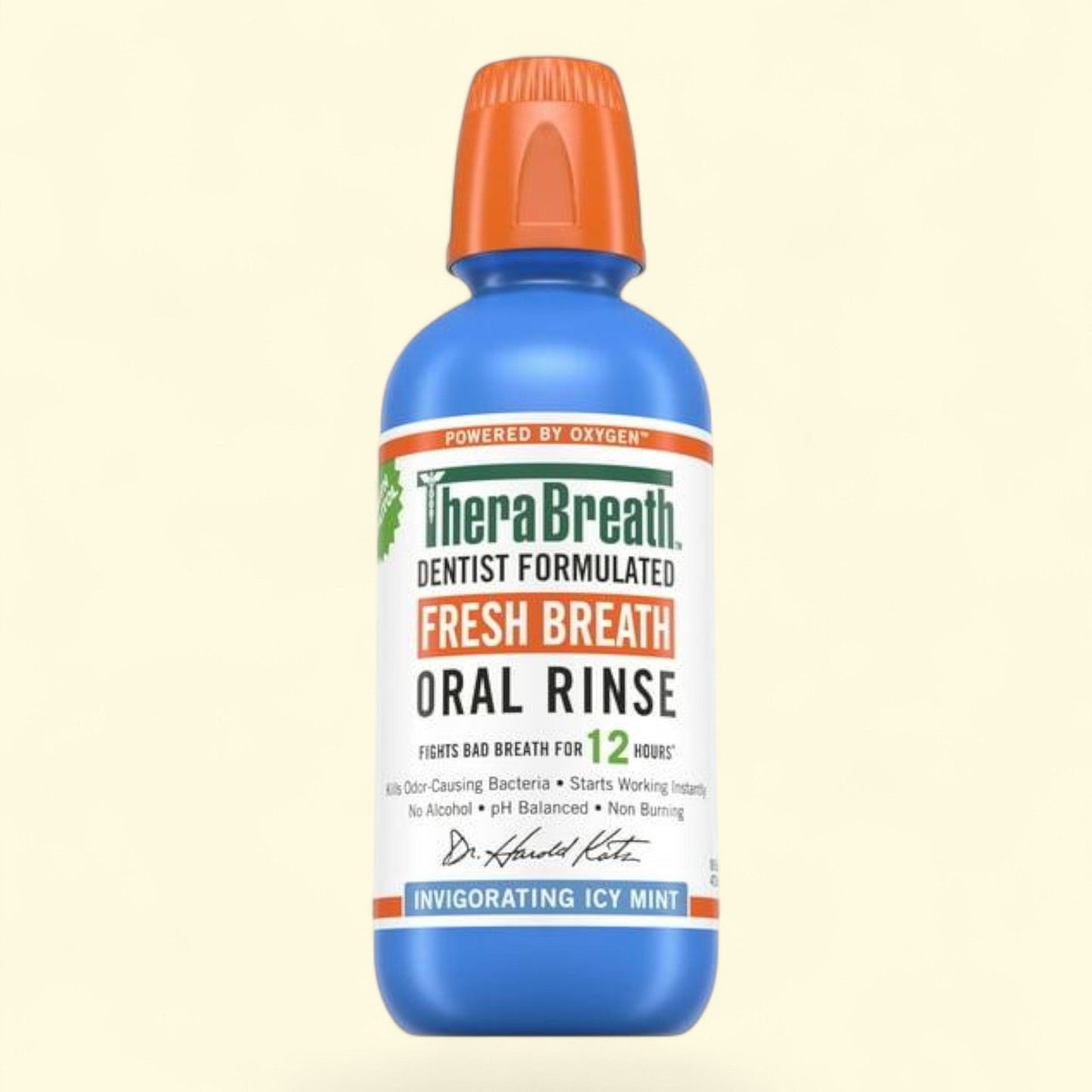 TheraBreath Mouthwash, Icy Mint, 16 fl oz