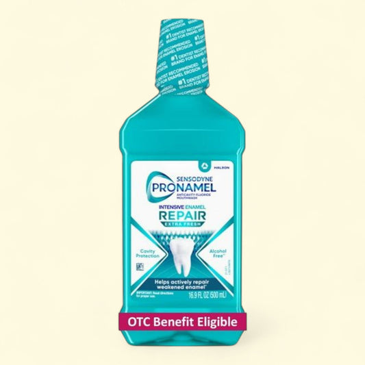 Sensodyne Pronamel Enamel Repair Mouthwash, Extra Fresh, 16.9 Fl Oz