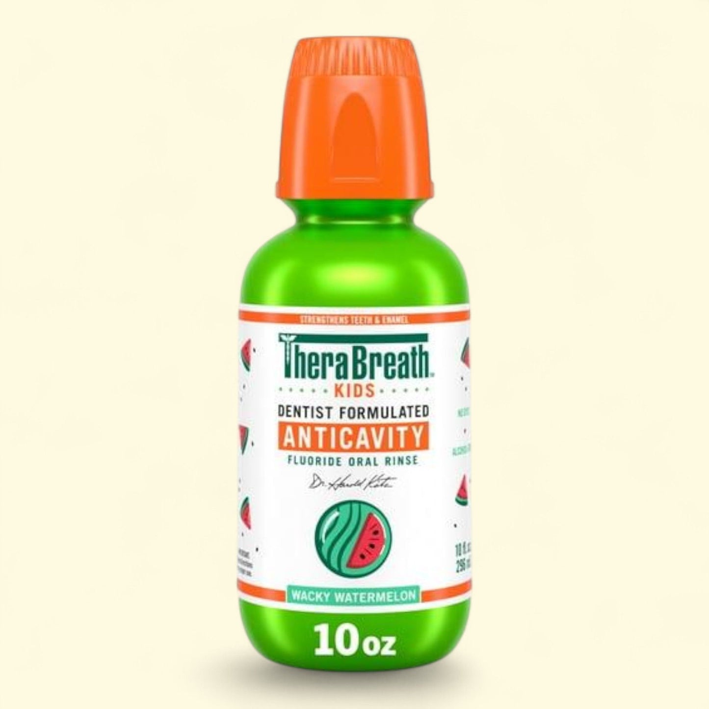 TheraBreath Kids Mouthwash, Organic Wacky Watermelon, 10 fl oz