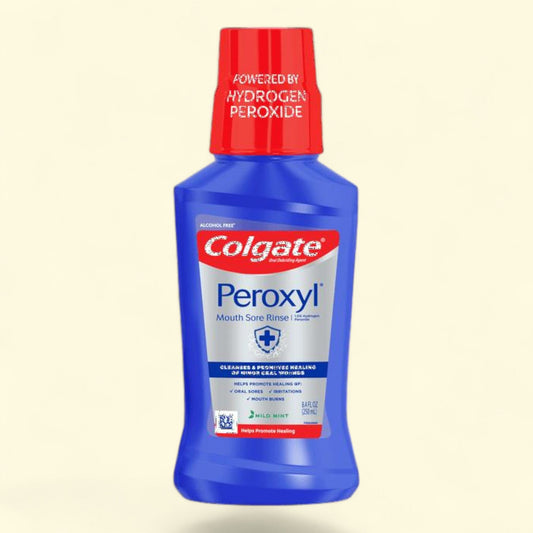 Colgate Peroxyl Mouth Sore Rinse, Mild Mint, 8.45 fl. oz.