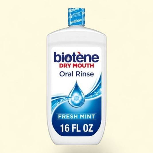 Biotene Oral Rinse Moisturizing Mouthwash, Mint, 16oz