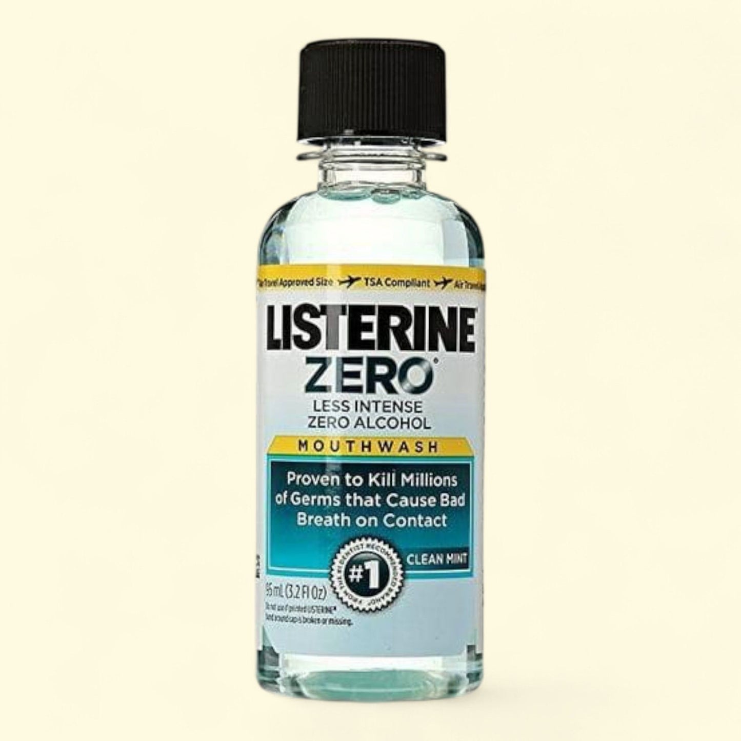 Listerine Mouthwash, Cool Mint, 3.2 fl. oz — authentic US product shipped worldwide by Treatspree