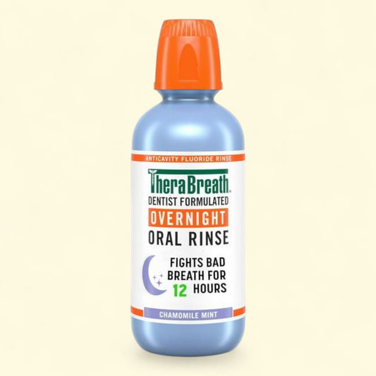 TheraBreath Mouthwash, Chamomile Mint Flavor, 16 fl oz