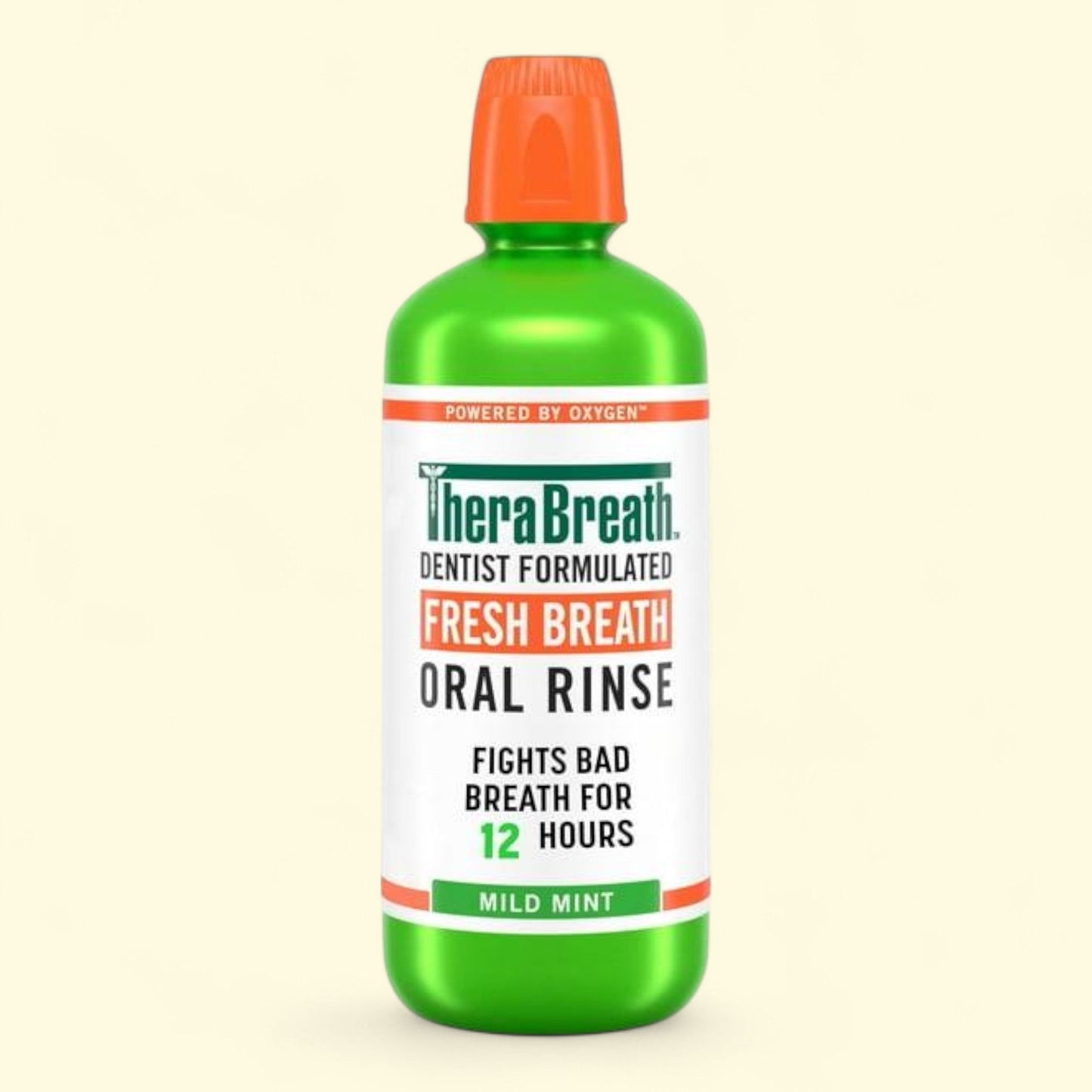 TheraBreath Mouthwash, Mild Mint, 1 Liter