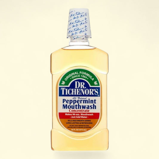 Dr. Tichenor's Peppermint Mouthwash Concentrate, 8 oz