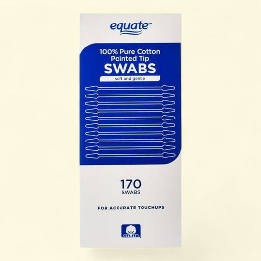 Equate Cotton Swabs, 170 Count
