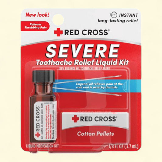 Red Cross Toothache Medicine Kit, 1/8 (.125) fl oz
