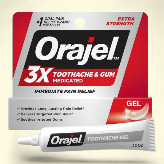 Orajel Toothache & Gum Pain Gel, Extra Strength, 0.42 oz