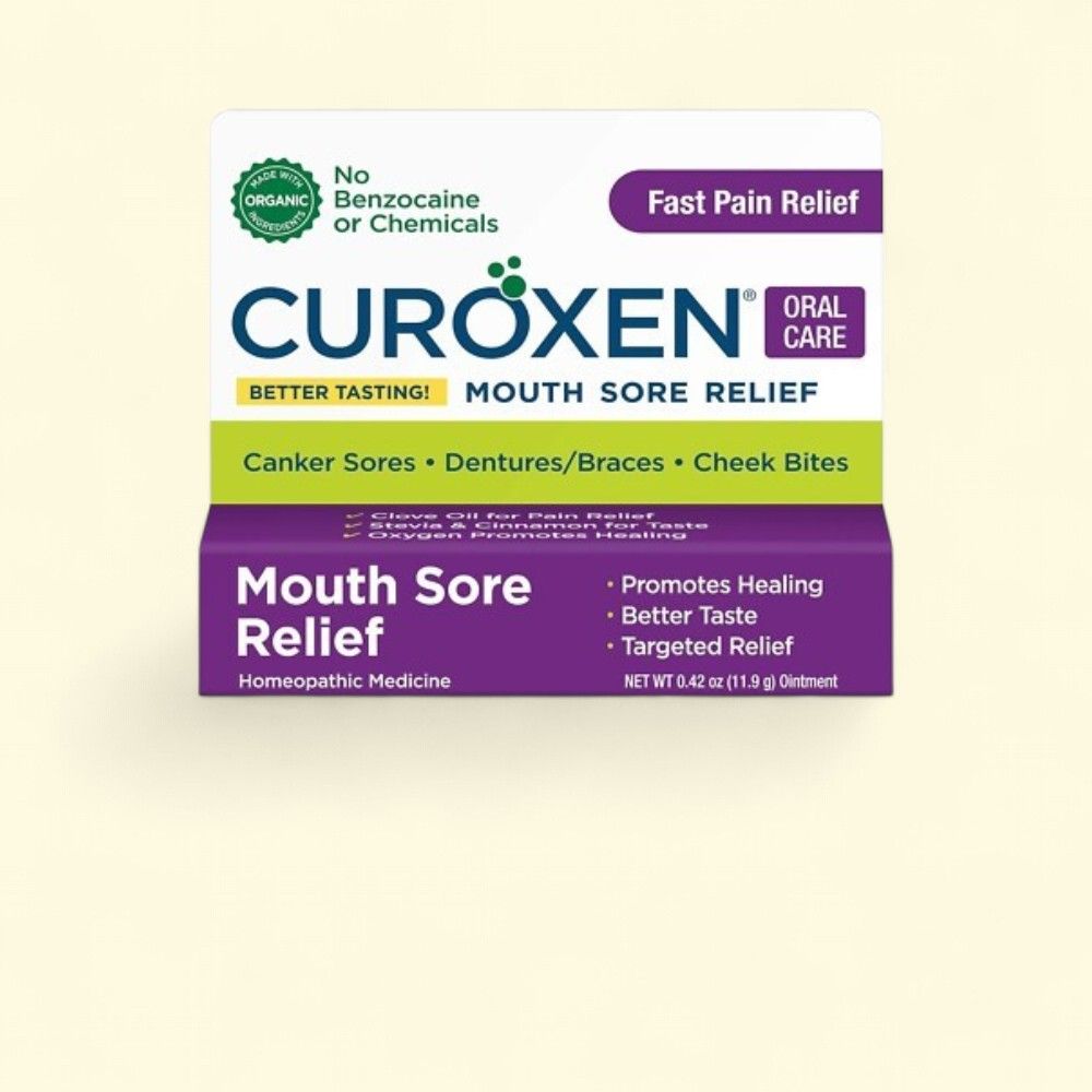 CUROXEN All-Natural & Organic Mouth Sore Treatment, 0.42 oz