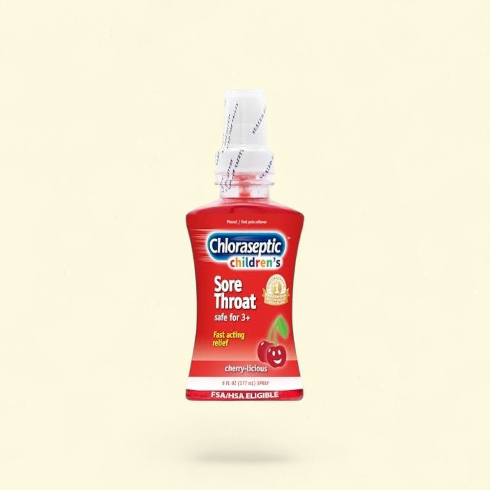 Chloraseptic Children's Sore Throat Spray, Cherry-licious, 6 oz