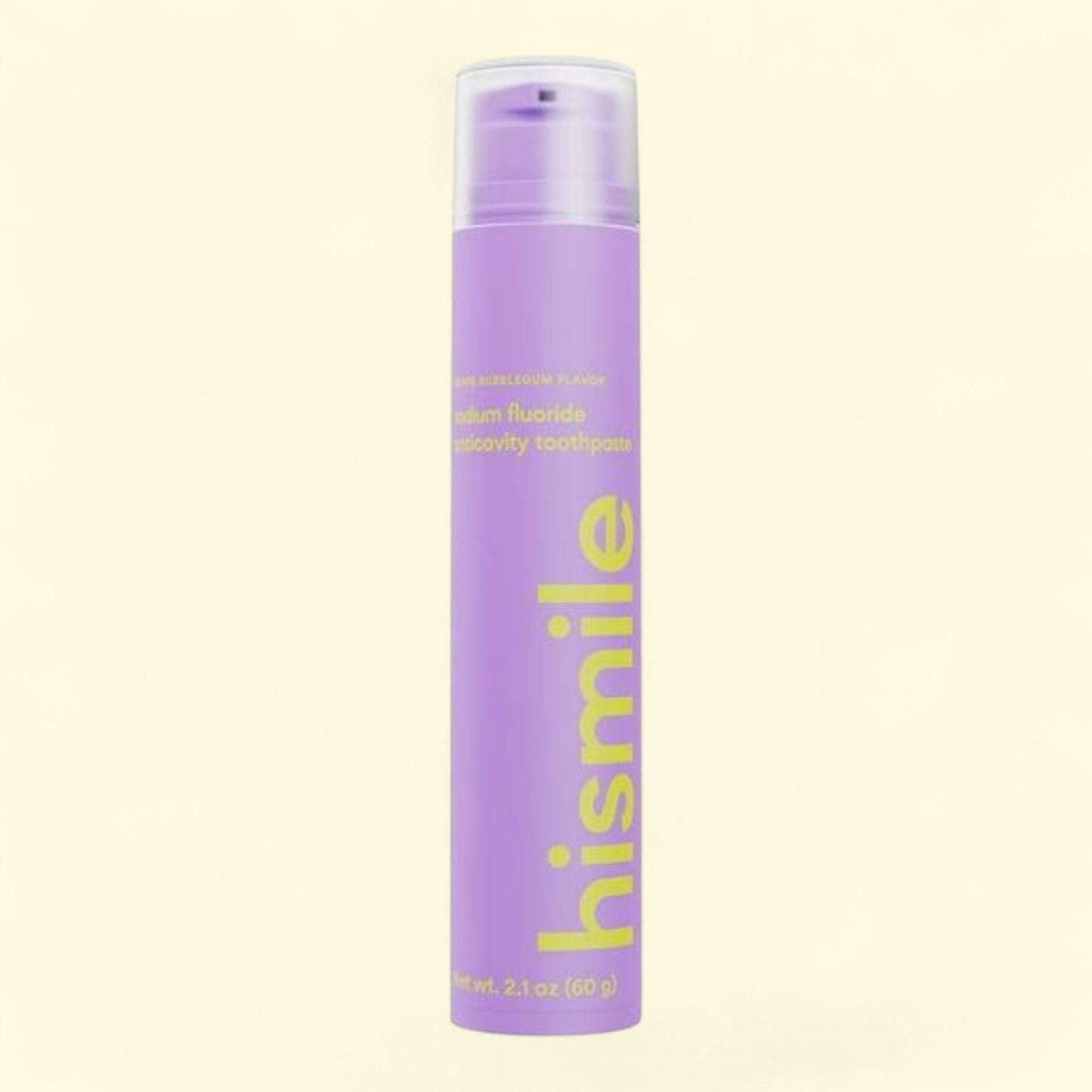 Hismile Toothpaste, Grape Bubblegum Flavor, 4 oz.