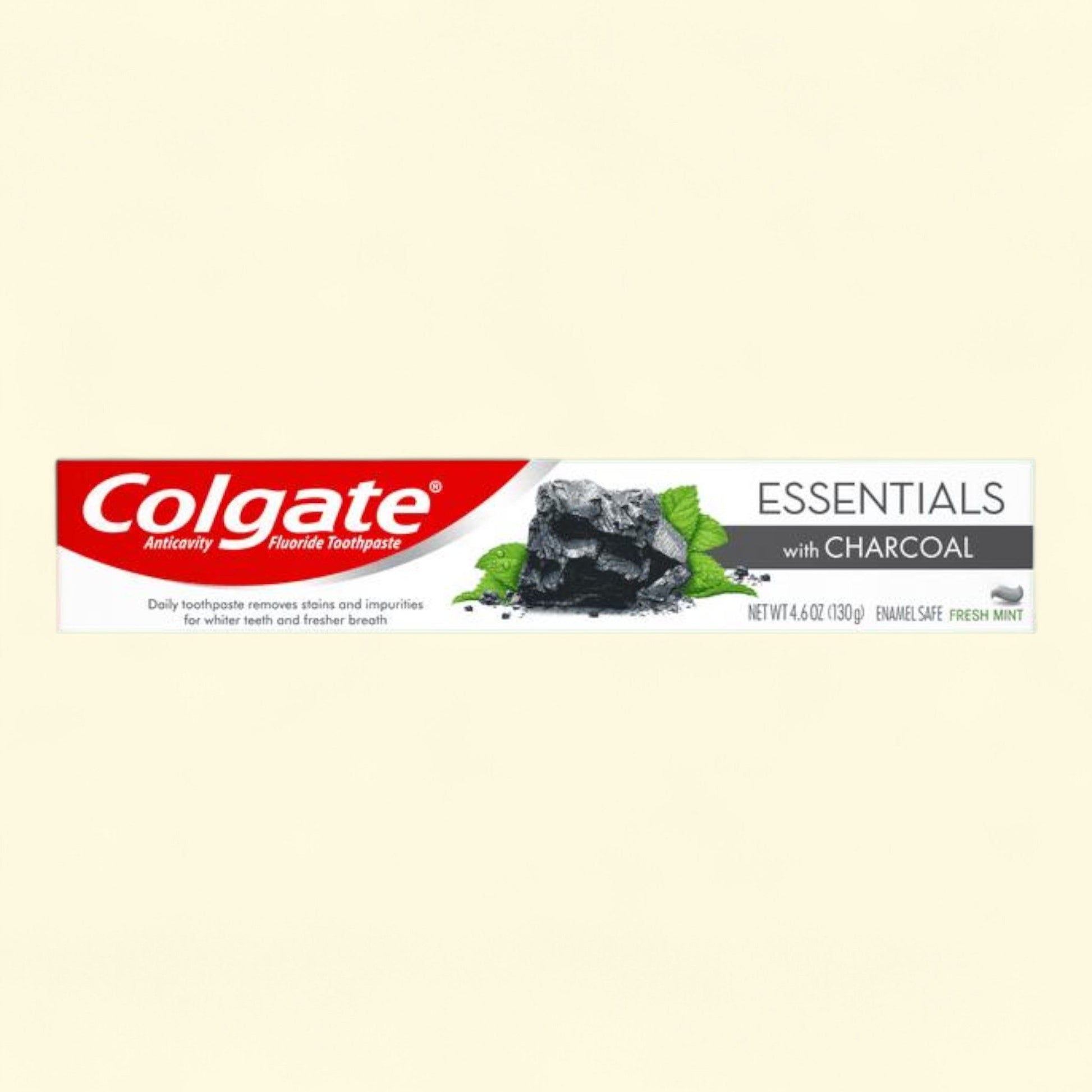 Colgate Charcoal Toothpaste, Fresh Mint, 4.6 oz — authentic US product shipped worldwide by Treatspree