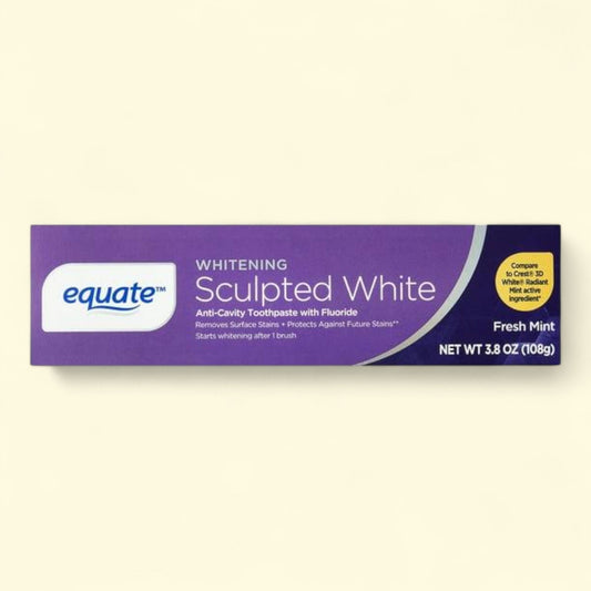 Equate Whitening Toothpaste, Fresh Mint, 3.8 oz