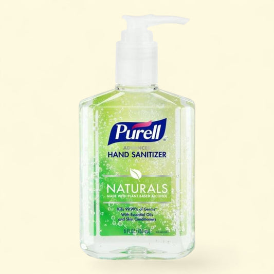 PURELL Advanced Hand Sanitizer Naturals Gel, 8 oz