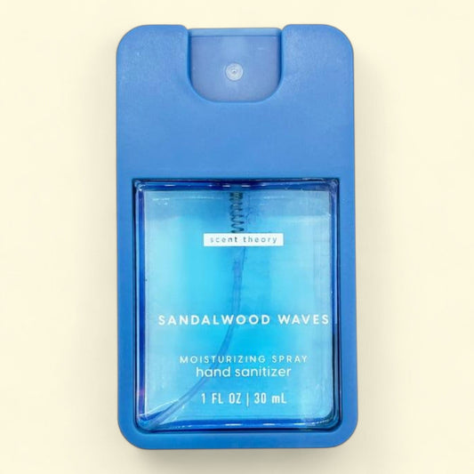 Scent Theory Hand Sanitizer Spray, Sandalwood Waves, 1 fl oz