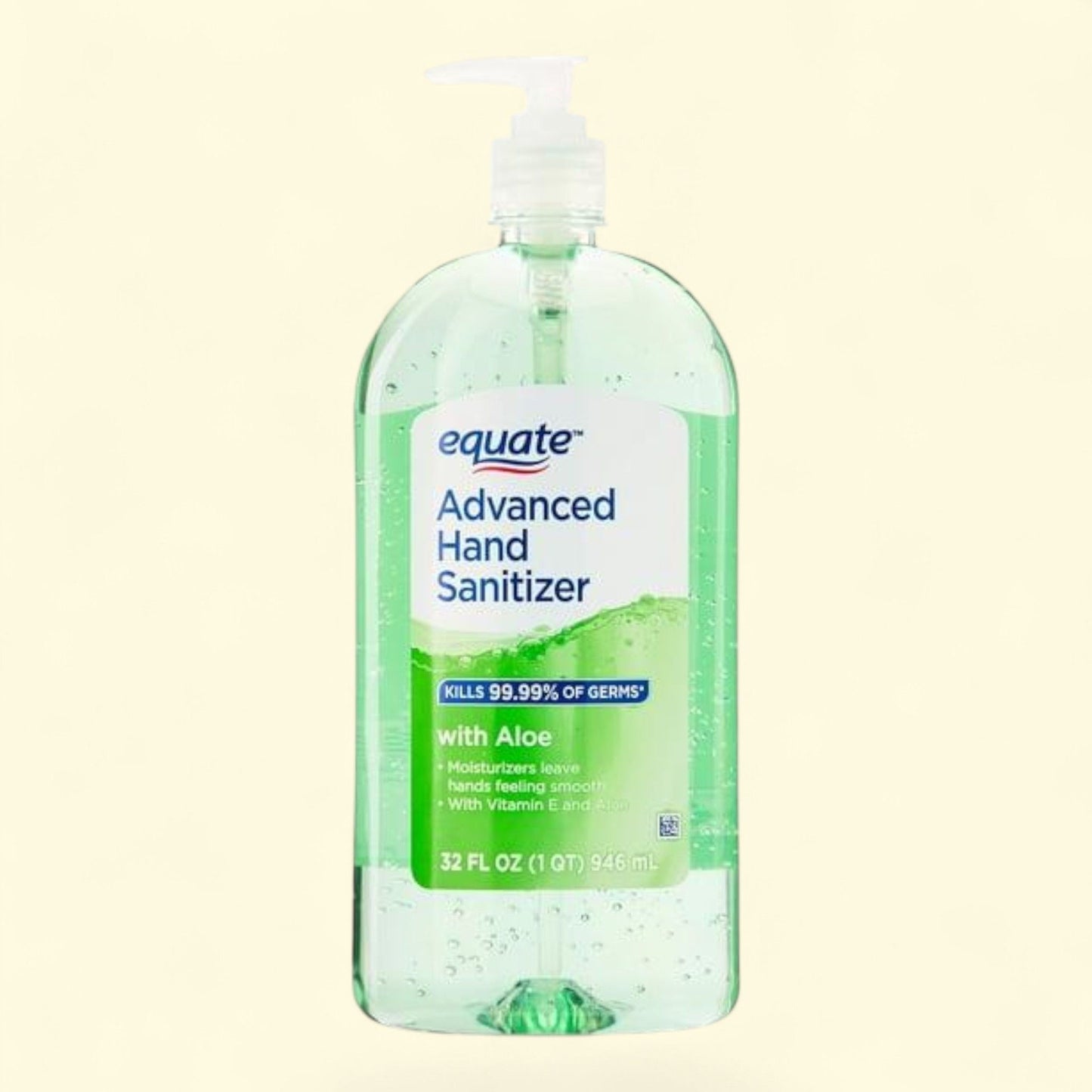 Equate Hand Sanitizer with Aloe, 32 fl oz