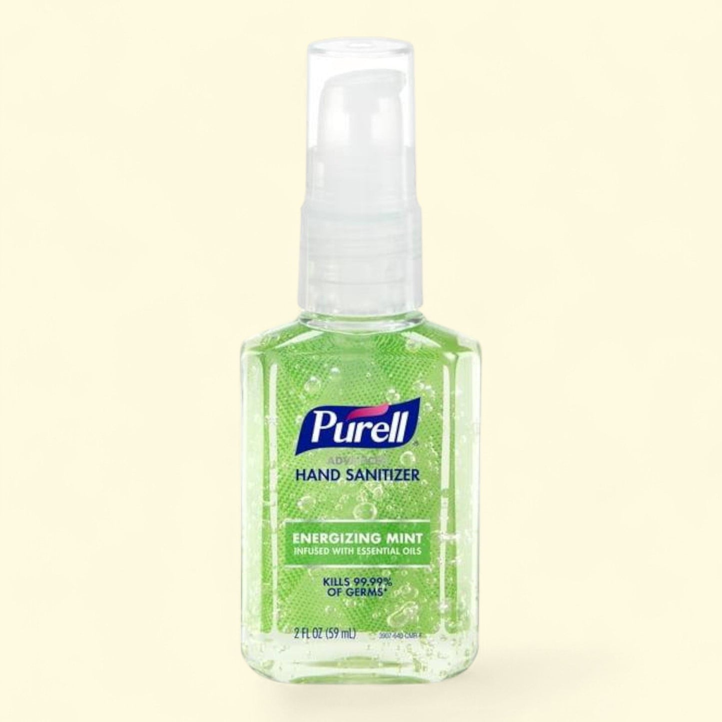 PURELL Advanced Hand Sanitizer, Energizing Mint, 2 oz Pump Bottle