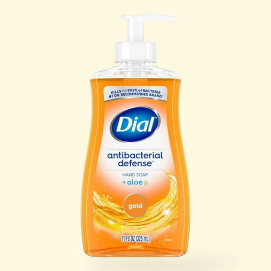 Dial Antibacterial Liquid Hand Soap, Gold, 11 fl oz