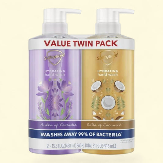Safeguard Hand Wash Twin Pack, 15.5 oz