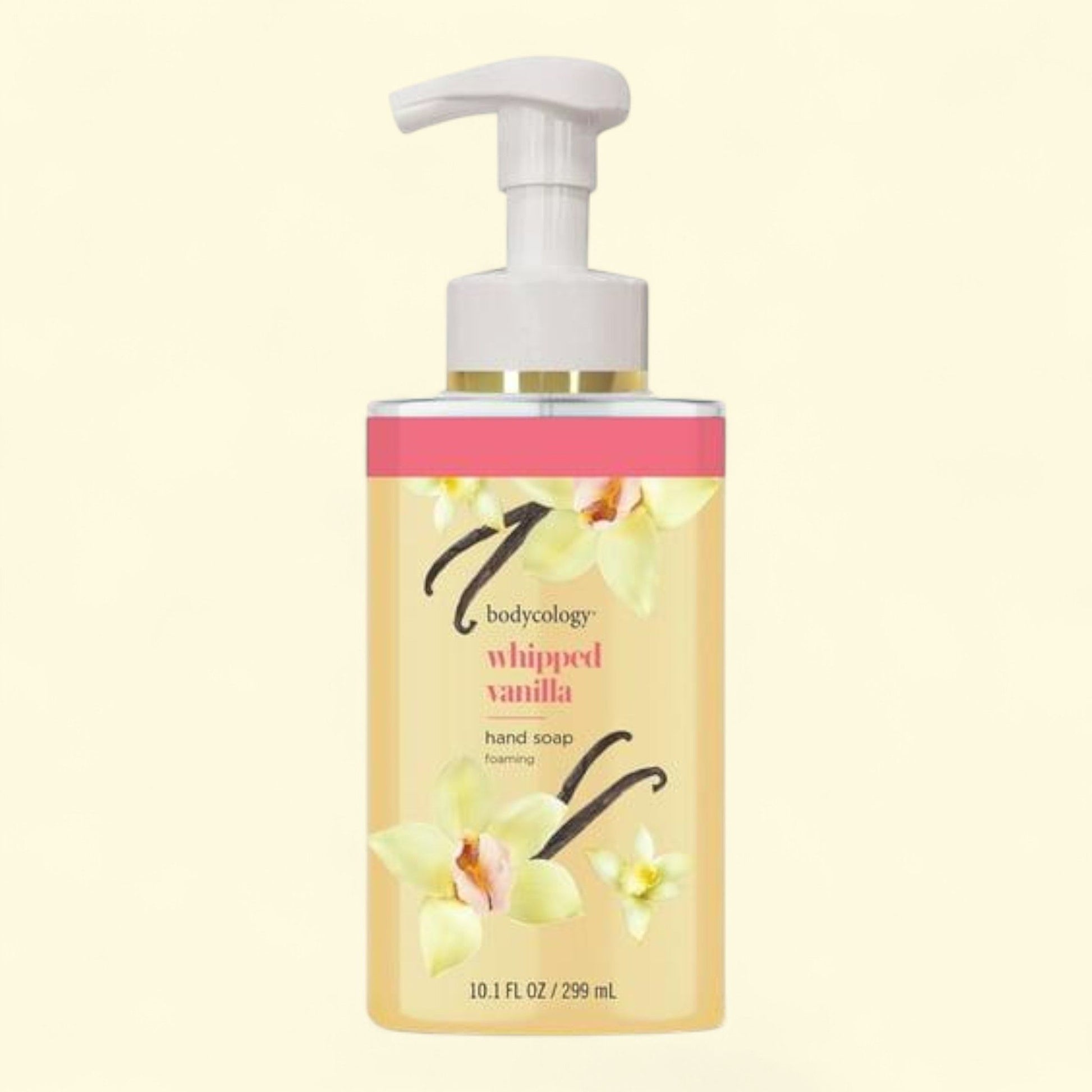 Bodycology Foaming Hand Soap, Whipped Vanilla, 10.1 oz — authentic US product shipped worldwide by Treatspree