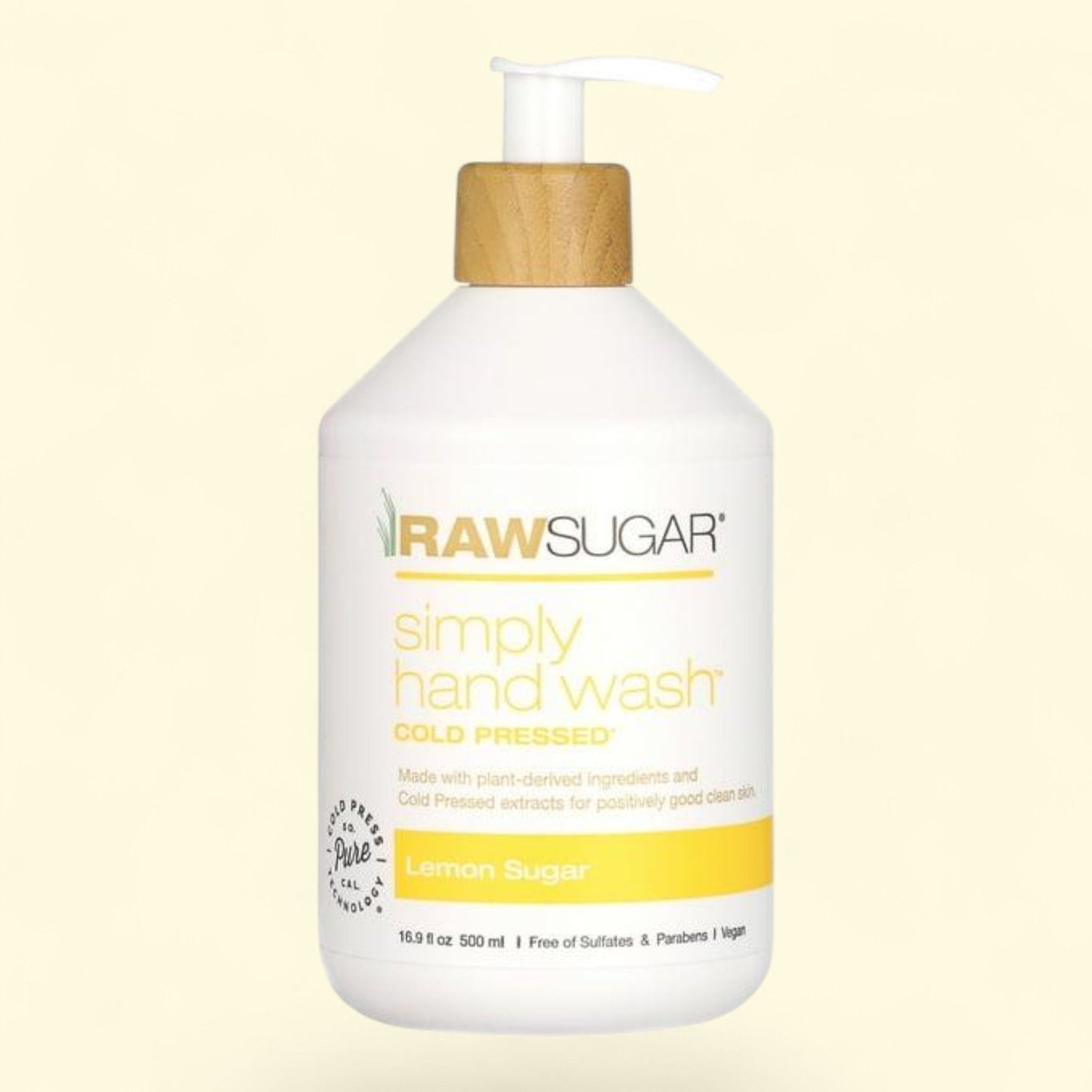 Raw Sugar Lemon Sugar Hand Soap, 16.9 fl oz