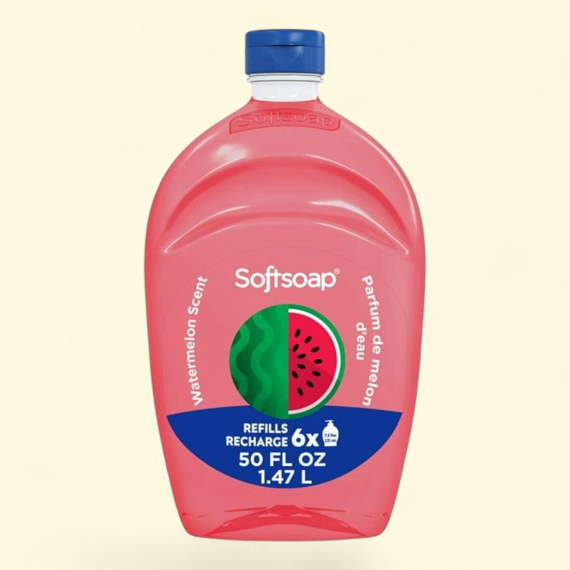 Softsoap Liquid Hand Soap, Watermelon Scent, 50 fl oz — authentic US product shipped worldwide by Treatspree