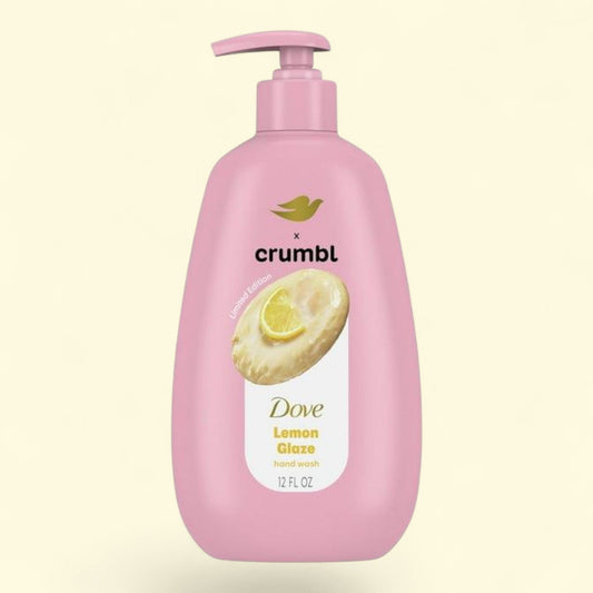 Dove Crumbl Moisturizing Liquid Hand Soap Lemon Glaze, 12 oz