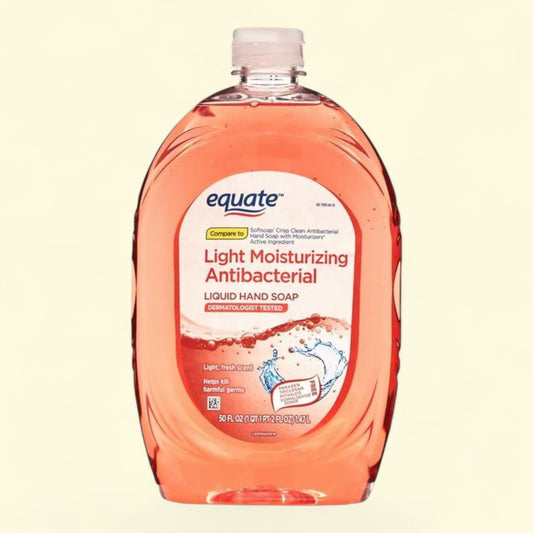 Equate Antibacterial Liquid Hand Soap, 50 fl oz