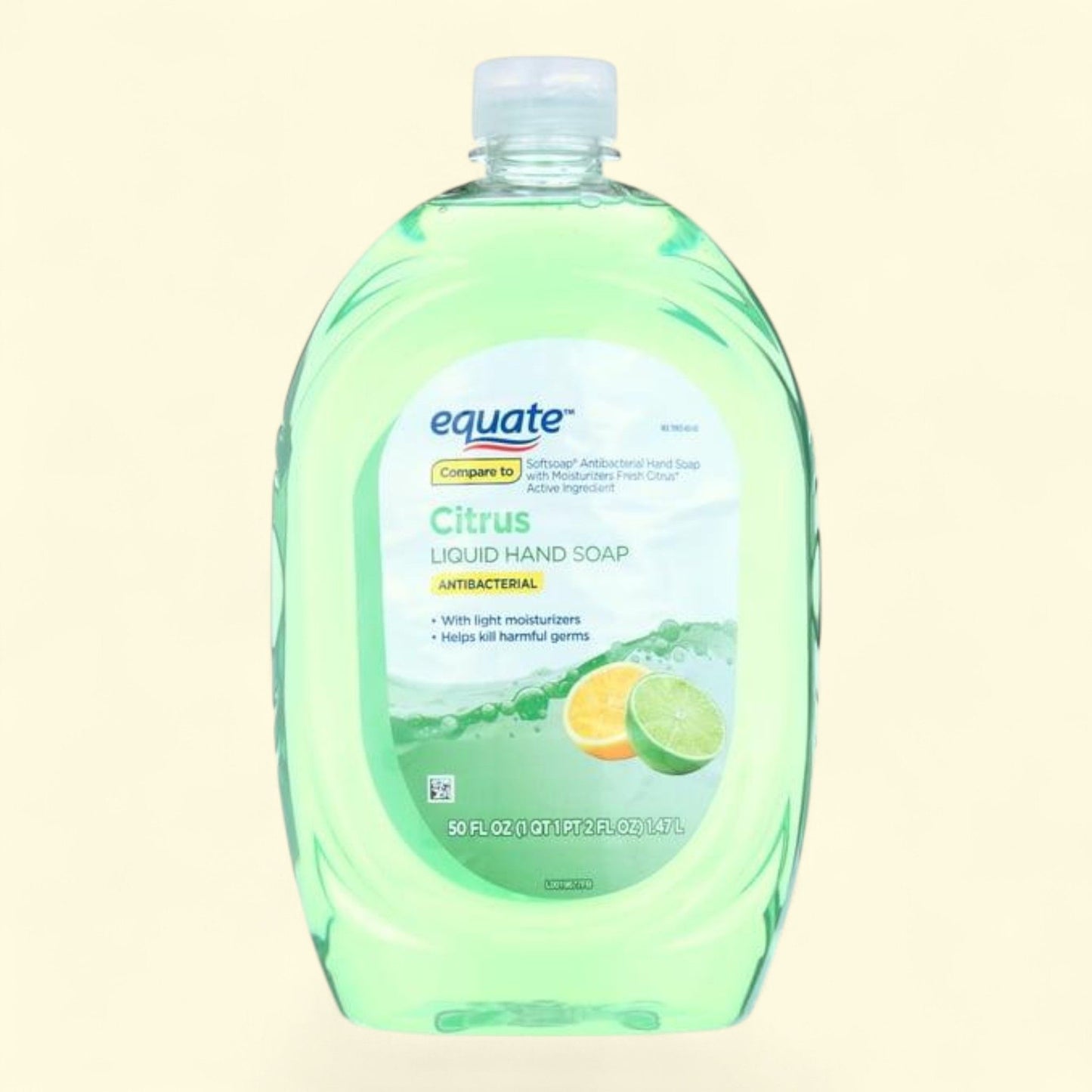 Equate Antibacterial Liquid Hand Soap, Citrus, 50 fl oz