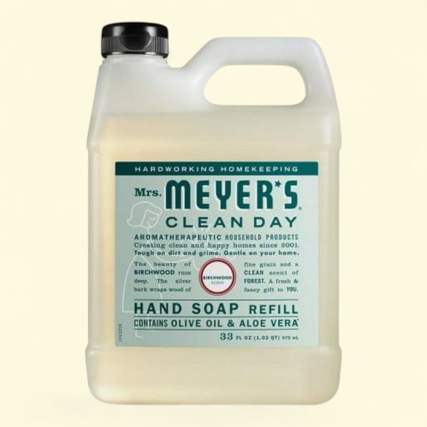 Mrs. Meyer's Hand Soap Refill, Birchwood, 33 oz